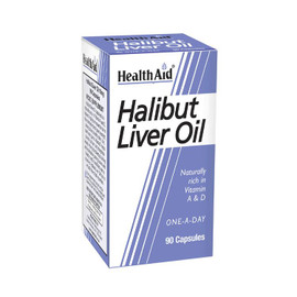 HealthAid Halibut Liver Oil - 90 Capsules