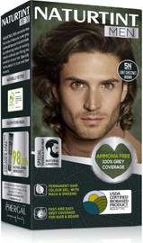 Naturtint Men Permanent Hair Colour Light Chestnut Brown 5N - 170ml