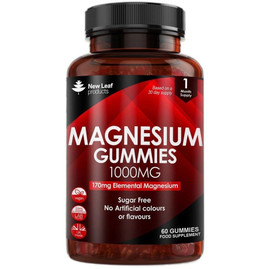 New Leaf Products Magnesium Gummies - 60 Gummies