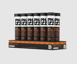 Phizz Daily Energy Orange - Pack of 12 (20 Tabs each)