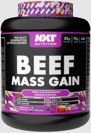 NXT Nutrition Beef Mass Gain Apple & Blackcurrant - 3.15kg