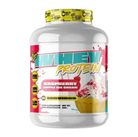 Chaos Crew Whey Protein Raspberry Ripple Ice Cream - 2kg