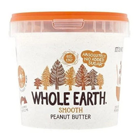 Whole Earth Smooth Peanut Butter - 1000g