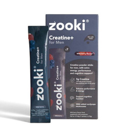 YourZooki Zooki Creatine+ For Men Wild Berry - 7 Sachets