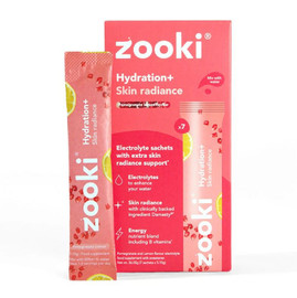YourZooki Zooki Electrolytes+ Skin Radiance Pomegranate - 7 Sachets