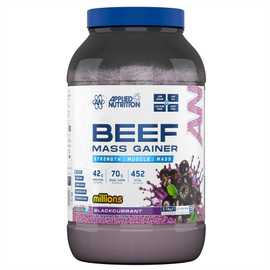 Applied Nutrition Beef Mass Gainer Blackcurrant Millions - 3.13kg