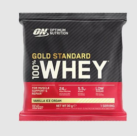 Optimum Nutrition Gold Whey Vanilla Ice Cream - Pack 24