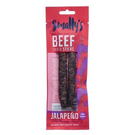 Smally's Beef Snack Sticks Jalapeno - Pack of 15 (40g each)