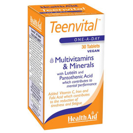 HealthAid Teenvital Ages 12-16 - 30 Tablets