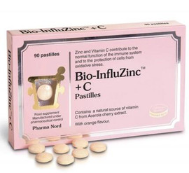 Pharma Nord Bio-InfluZinc + C - 90 Pastilles