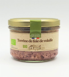 Maison Patignac Organic Chicken Liver Terrine - 180g