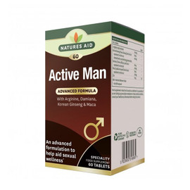 Natures Aid Active Man - 60 Tablets