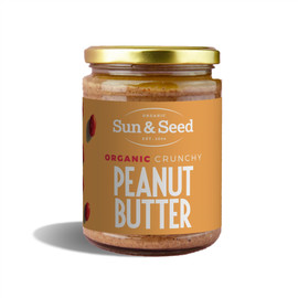 Sun and Seed Organic Crunchy Peanut Butter - 500g
