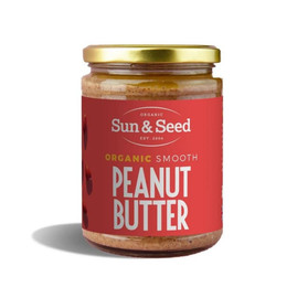 Sun and Seed Organic Smooth Peanut Butter - 500g