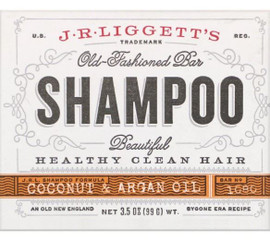 JR Liggetts Vegan Virgin Coconut & Argan Shampoo Bar - 99g