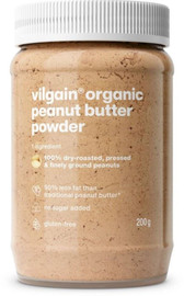 Vilgain Organic Peanut Butter Powder - 200g