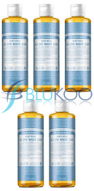 Dr Bronner Organic Baby Mild All-One Magic Soap - 240ml(Pack of 5)