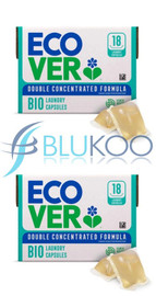 Ecover Laundry Capsules Bio - 18 Capsule(Pack of 2)