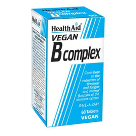 HealthAid Vegan B Complex - 60 Tablets