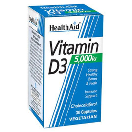 HealthAid Vitamin D3 5000iu - 30 Vegicaps