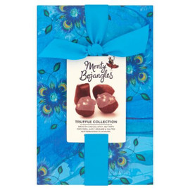 Monty Bojangles Peacock Blue Gift Wrapped Truffles Collection - 190g