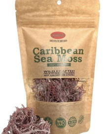 Genni Raw Wild Crafted Dried Red Sea Moss - 50g