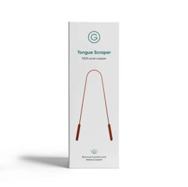 Gutology 100% Copper Tongue Scraper Ayurvedic