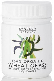 Synergy Natural Organic Wheat Grass Powder - 100g
