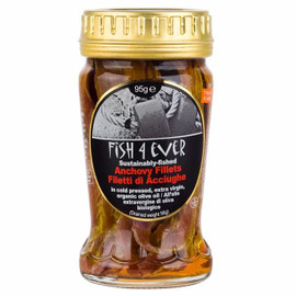 Fish4Ever Anchovies in Organic Olive Oil - 95g