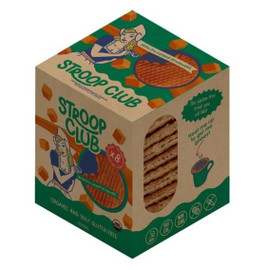 Stroop Club Gluten Free Traditional Caramel Stroopwafel 8 Pack - 240g