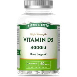 Nature's Truth Vitamin D3 - 60 Tablets