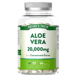 Nature's Truth Aloe Vera 20000mg - 60 Tablets