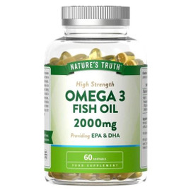 Nature's Truth Omega 3 Fish Oil 2000mg - 60 Softgels