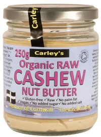 Carley's Organic Raw Cashewnut Butter - 250g