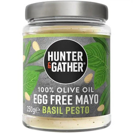 Hunter and Gather Egg Free Pesto Olive Oil Mayo - 250g