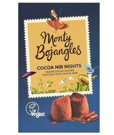 Monty Bojangles Cocoa Nib Nights Vegan Truffles Gift Carton - 180g