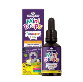 Natures Aid Immune Plus Children's Drop - 50ml