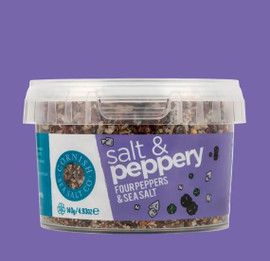 Cornish Sea Salt Salt & Peppery Blend - 140g