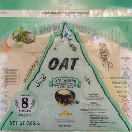 Mountain Bread Oat Wraps (70% Oat) - 200g
