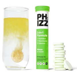 Phizz 3in1 Hydration Electrolytes Vitamins Mango - 20 Tabs