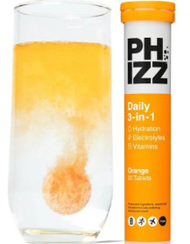 Phizz 3in1 Hydration Electrolytes Vitamins Orange - 20 Tabs