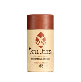 Kutis Skincare Plastic Free Natural Vegan Deodorant Cedarwood & Rose - 55g