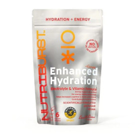 Nutriburst Enhanced Hydration + Energy Lemon & Lime - 6 Sachets