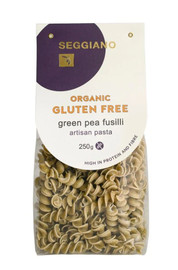 Seggiano Organic Gluten Free Green Pea Fusilli - 250g
