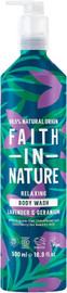 Faith in Nature Lavender & Geranium Body Wash Metal - 500ml