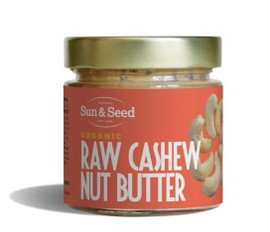 Sun and Seed Organic Raw Cashew Nut Butter - 200g