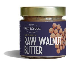 Sun and Seed Organic Raw Walnut Butter - 200g