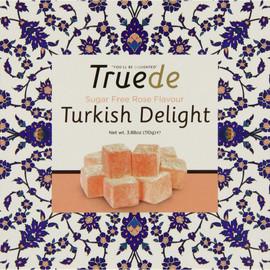 Truede Rose Flavour No Sugar Added Turkish Delight - 110g