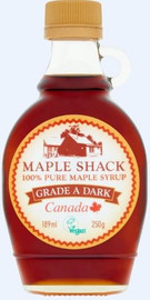 Maple Shack Grade A Dark 100% Maple Syrup - 250g