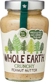 Whole Earth Crunchy Organic Peanut Butter - 340g
